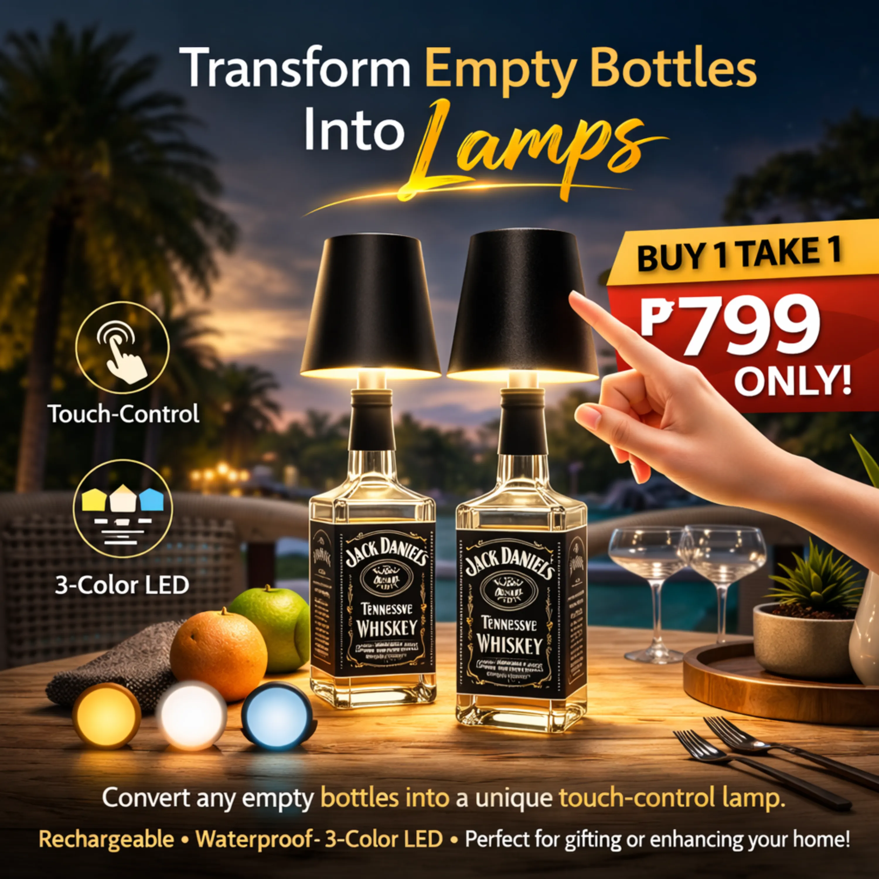 Bottle Lamp